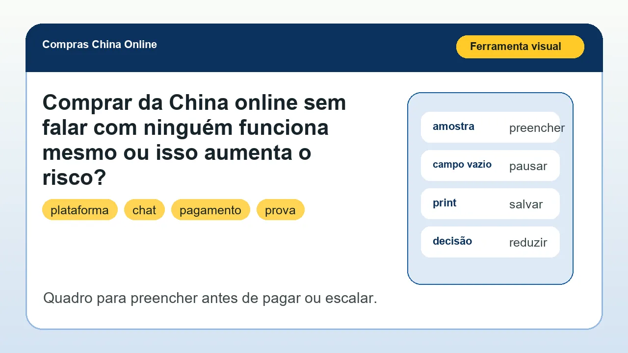 item de decoração em revisão antes do pedido