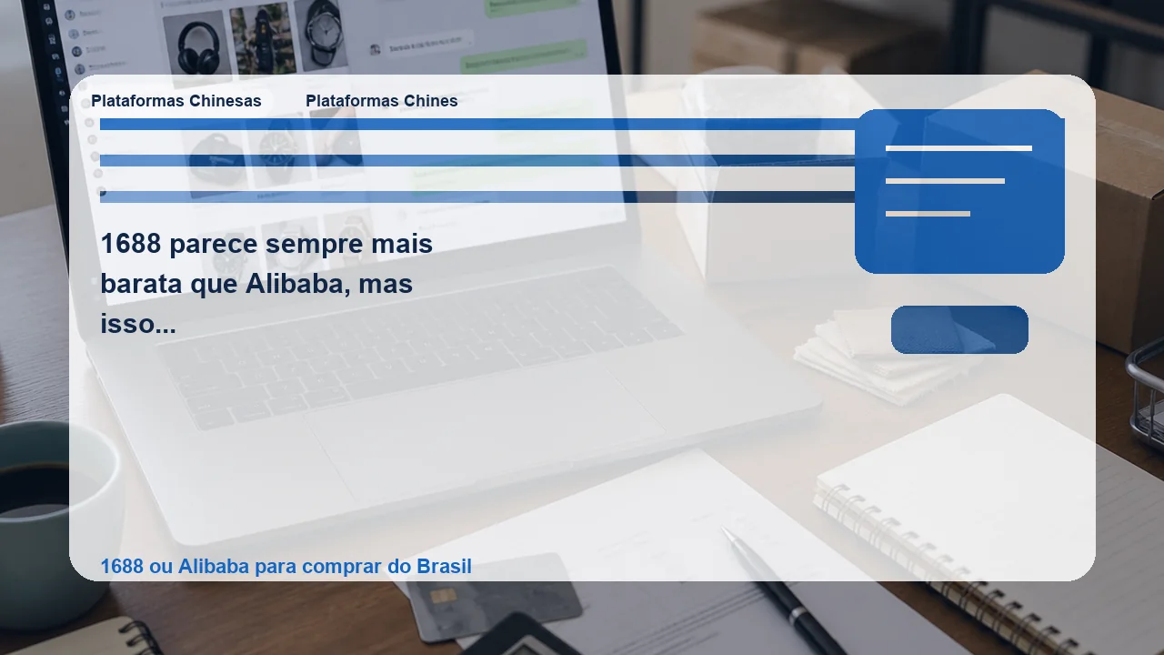 Ilustração editorial sobre 1688 parece sempre mais barata que alibaba, mas isso ajuda mesmo quando você compra do brasil?
